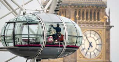 The London Eye’s pods got cleaned yesterday and everyone’s making the same comment